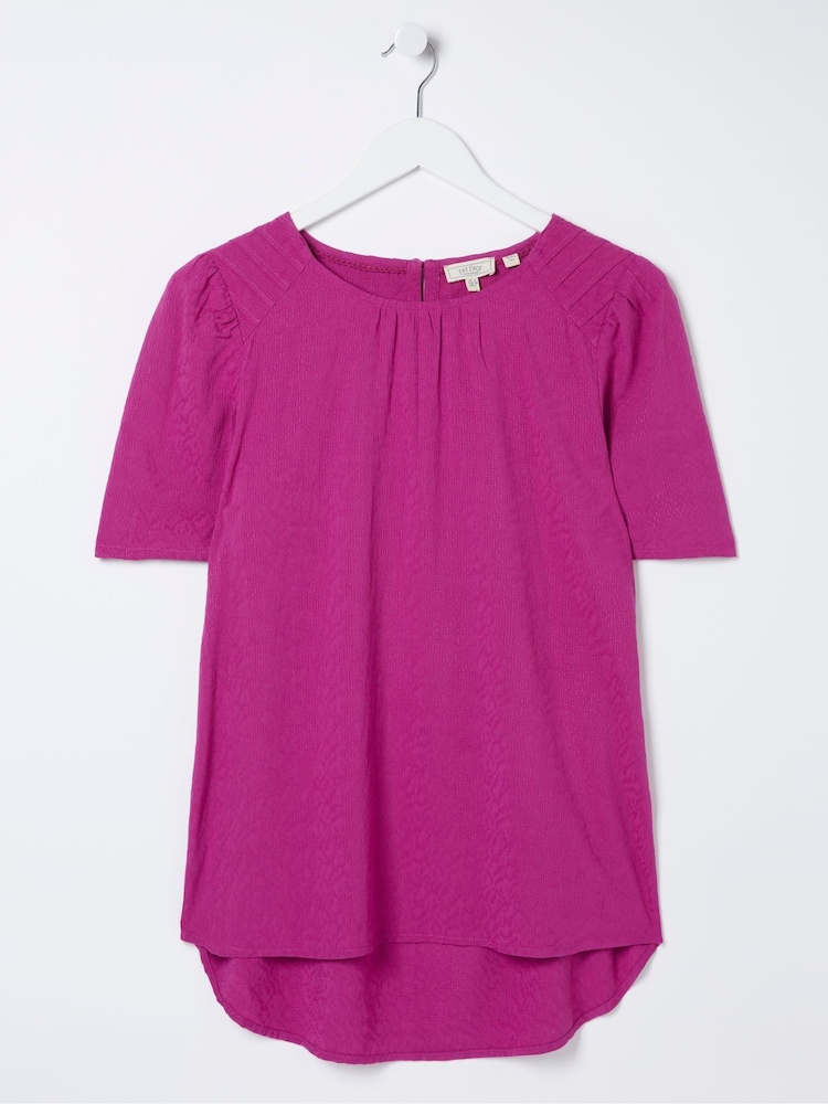 FatFace Pink Lyndy Blouse - Image 5 of 5