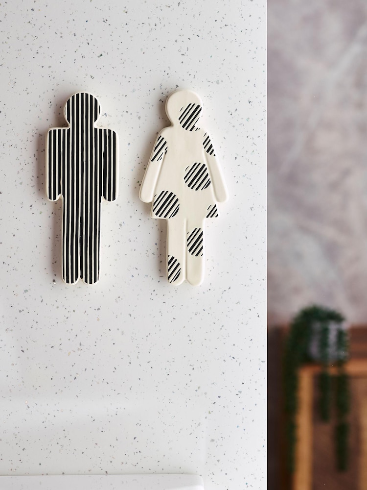 Set of 2 Decorative Ladies and Gents Sign - Slika 1 iz 2 Set of 2 Decorative Ladies and Gents Sign - Slika 1 iz 2