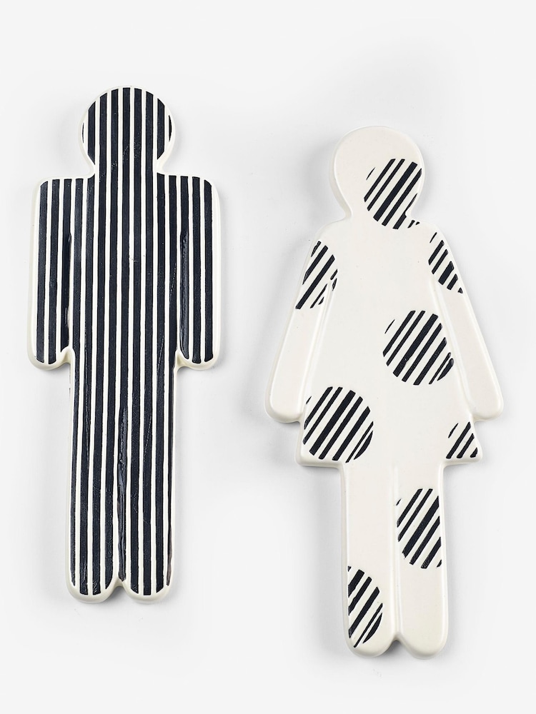 Set of 2 Decorative Ladies and Gents Sign - Slika 2 iz 2 Set of 2 Decorative Ladies and Gents Sign - Slika 2 iz 2