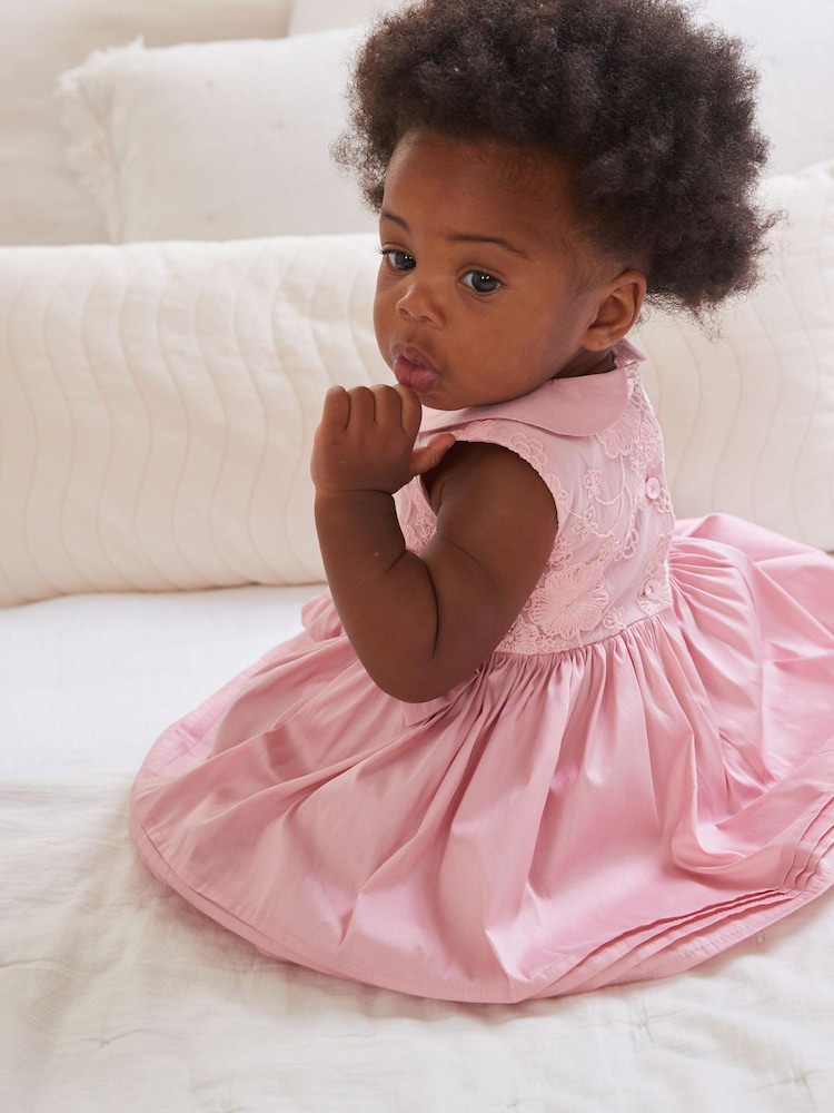 Pink Bow Prom Baby Dress (0mths-2yrs) - Image 2 of 5