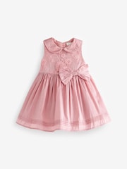 Pink Bow Prom Baby Dress (0mths-2yrs) - Image 4 of 5