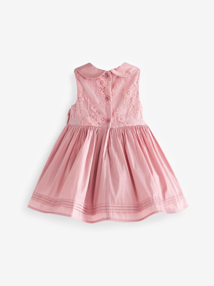 Pink Bow Prom Baby Dress (0mths-2yrs) - Image 5 of 5