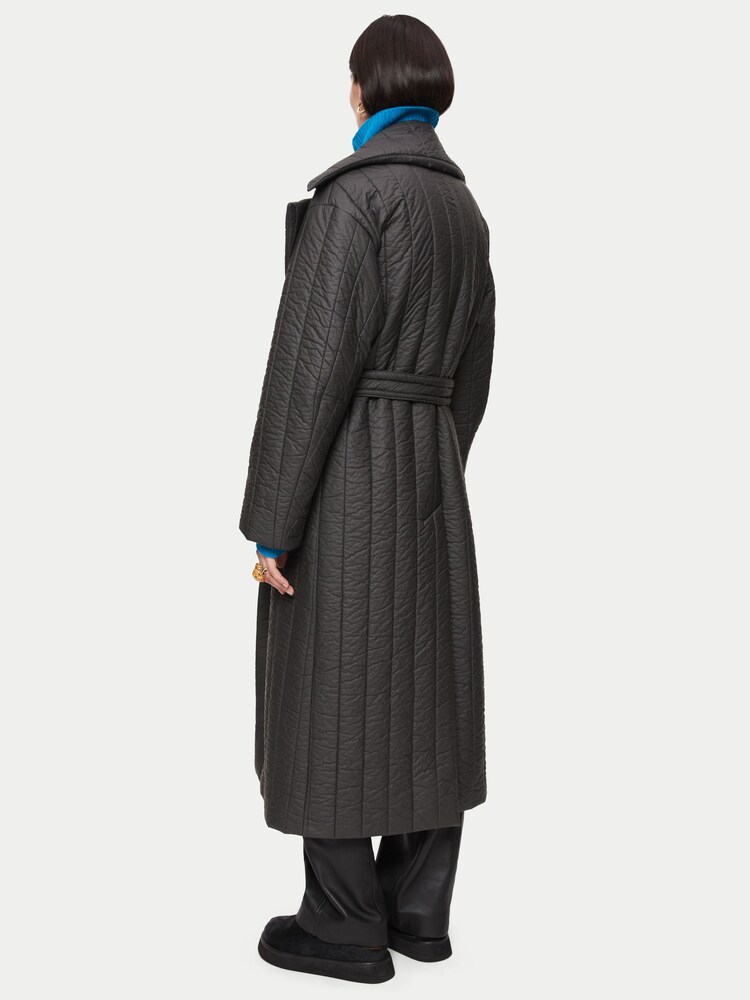 Jigsaw Black Quilted Puffer Freya Coat - Image 2 of 4