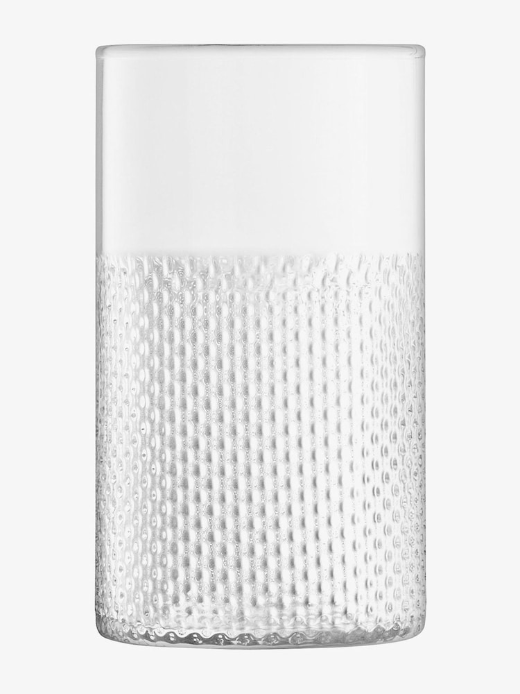 LSA International Clear Wicker Vase/Lantern H25cm - Image 3 of 3