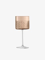 LSA International 2 Pack Brown Wicker Wine Glass 320ml - Image 3 of 4