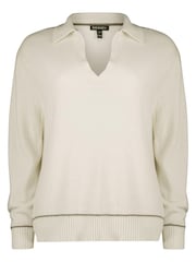 Baukjen Radana Eco-Cashmere White Knitted Jumper - Image 5 of 5