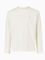 AllSaints White Rowe Crew Jumper - Image 5 of 5