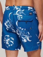 أزرق - شورت سباحة طراز هاواي Vintage من Superdry - صورة 2 من 7