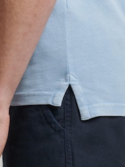 Superdry Washed Indigo Superdry Grey Retro Repeat T-Shirt - Image 4 of 5