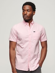 Superdry Vintage Oxford Manches courtes  100% Chemise en coton - Image 1 of 8