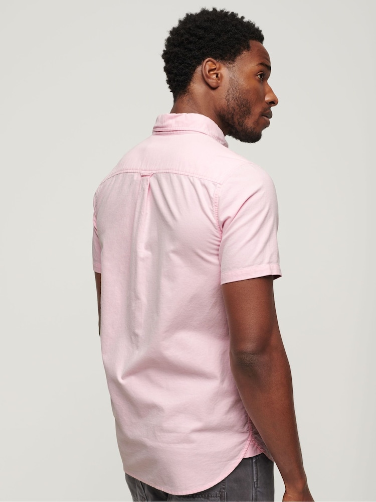 Superdry Vintage Oxford Manches courtes  100% Chemise en coton - Image 3 of 8