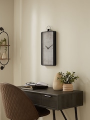 Black Brompton Rectangular Wall Clock - Image 2 of 5