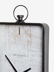 Black Brompton Rectangular Wall Clock - Image 5 of 5
