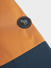 Paul Smith Junior Boys Orange Shower Resistant Colourblock Jacket - Image 10 of 10