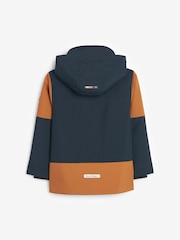 Paul Smith Junior Boys Orange Shower Resistant Colourblock Jacket - Image 7 of 10