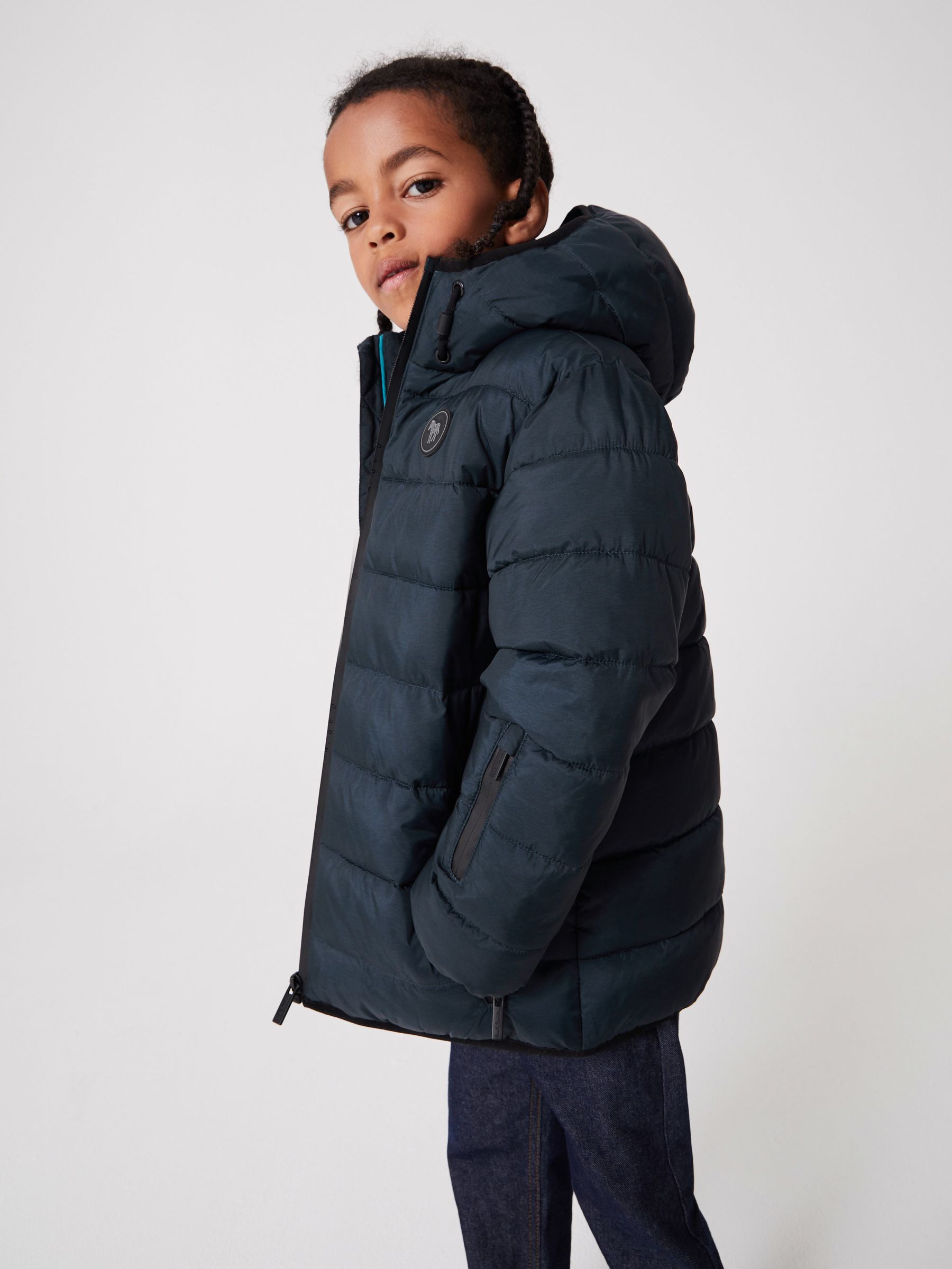 Buy Paul Smith Junior Boys Navy Shower Resistant Padded Coat from Next USA