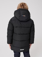 Paul Smith Junior Boys Shower Resistant Padded Longline Coat - Image 2 of 10