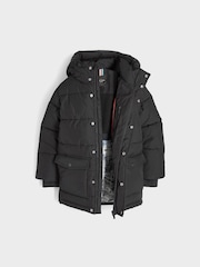 Paul Smith Junior Boys Shower Resistant Padded Longline Coat - Image 7 of 10