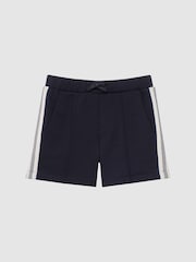 Reiss Navy Janeiro 9-12 yrs Stripe Detail Shorts - Image 2 of 7