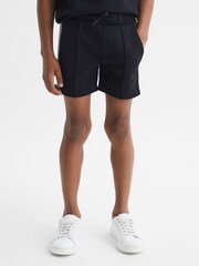 Reiss Navy Janeiro 9-12 yrs Stripe Detail Shorts - Image 3 of 7