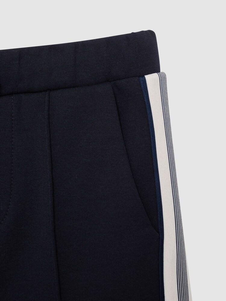 Reiss Navy Janeiro 9-12 yrs Stripe Detail Shorts - Image 7 of 7