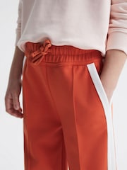 Reiss Coral Tegan 9-12 yrs Jersey Side Stripe Trousers - Image 3 of 6