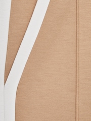Reiss Camel Tegan Senior Jersey Side Stripe Trousers - Image 6 of 6