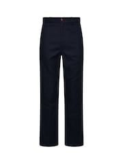Superdry Blue Vintage Straight Chinos - Image 6 of 6