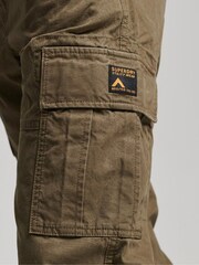 Grün - Superdry Core Utility 100% Baumwoll-Cargohose - Bild 10 von 13