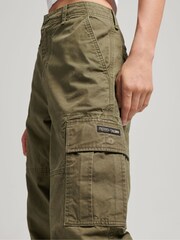 Grün - Superdry Core Utility 100% Baumwoll-Cargohose - Bild 12 von 13
