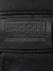 Barbour® International Lorimer Denim Button Skirt - Image 5 of 5