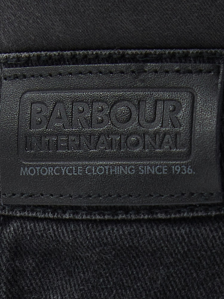 Barbour® International Lorimer Denim Button Skirt - Image 5 of 5 Barbour® International Lorimer Denim Button Skirt - Image 5 of 5