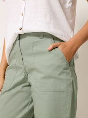M&Co Green Twill Carpenter Trousers - Image 4 of 5