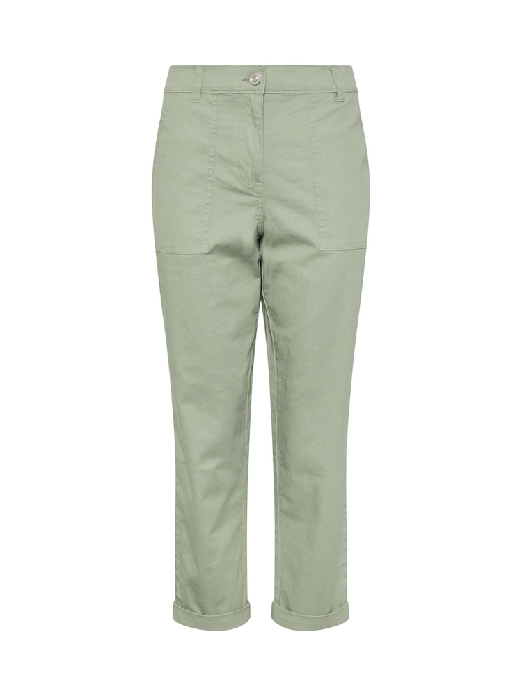 M&Co Green Twill Carpenter Trousers - Image 5 of 5 M&Co Green Twill Carpenter Trousers - Image 5 of 5