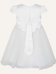 Monsoon Cream Tulle Baby Bridesmaid Dress - Image 2 of 3