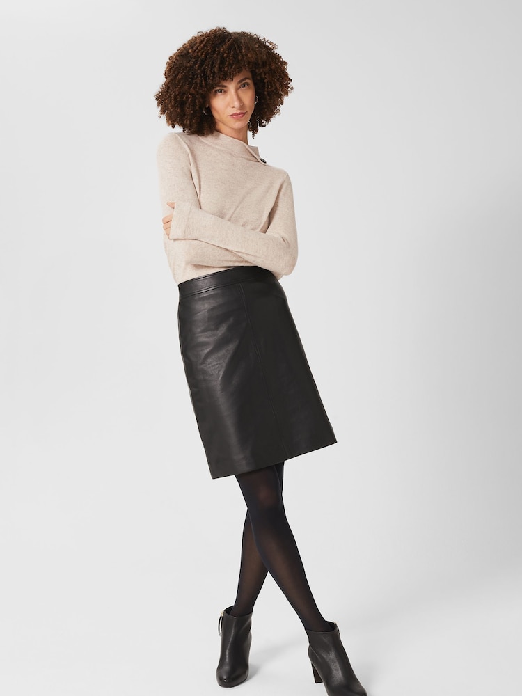 Hobbs Black Petite Annalise Skirt - Image 2 of 4