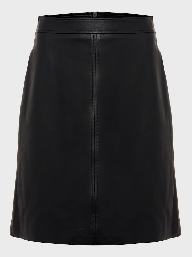 Hobbs Black Petite Annalise Skirt - Image 4 of 4 Hobbs Black Petite Annalise Skirt - Image 4 of 4