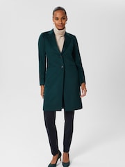 Hobbs Green Petite Tilda Coat - Image 3 of 4