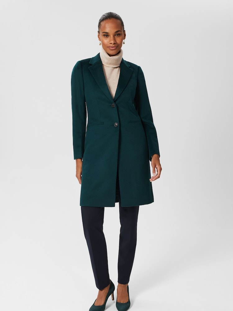 Hobbs Green Petite Tilda Coat - Image 3 of 4
