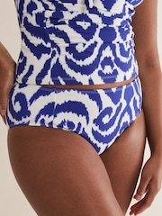 Phase Eight Blue Ikat Tankini Top - Image 5 of 6