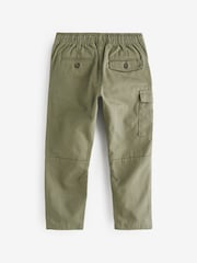 Khaki Green 100% Cotton Cargo Trousers (3-16yrs) - Image 6 of 7