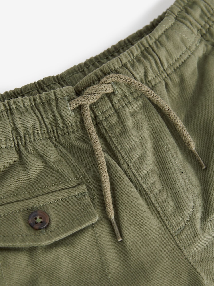 Khaki Green 100% Cotton Cargo Trousers (3-16yrs) - Image 7 of 7 Khaki Green 100% Cotton Cargo Trousers (3-16yrs) - Image 7 of 7