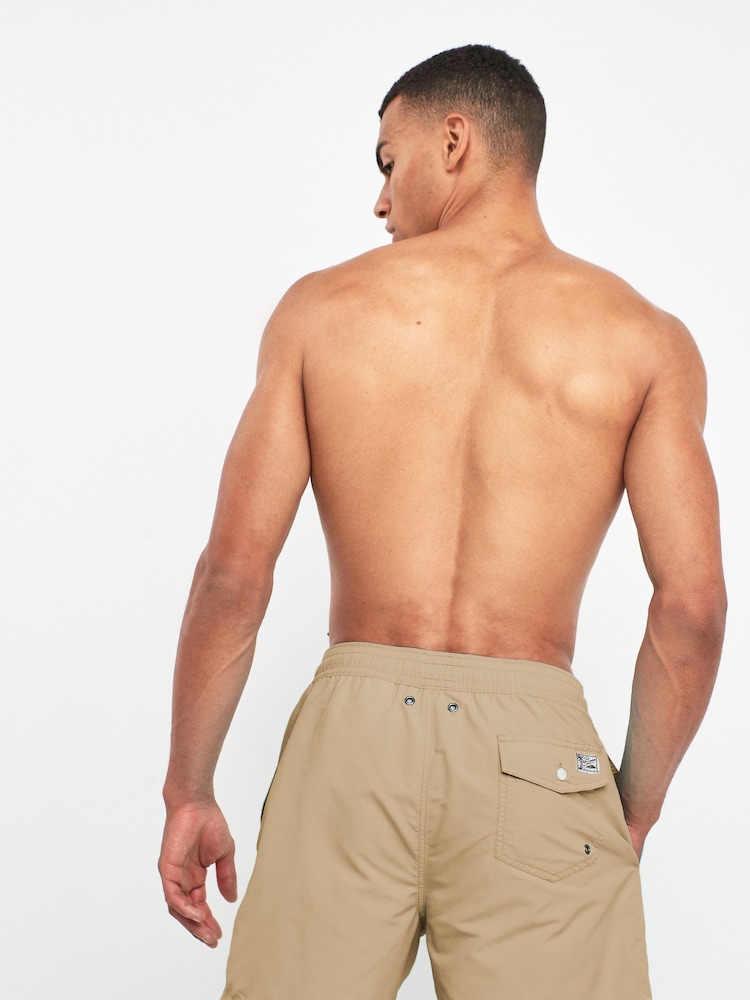 Polo Ralph Lauren Light Brown Traveller Swim Shorts - Image 3 of 5