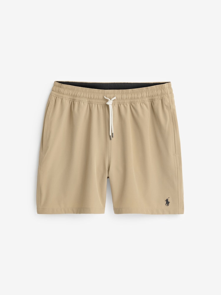 Polo Ralph Lauren Light Brown Traveller Swim Shorts - Image 5 of 5