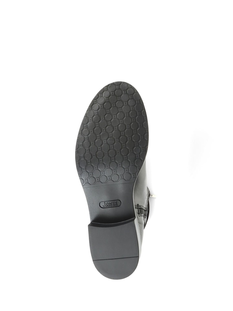 Jones Bootmaker Carrara Slim Fit Calf Fit Leather Black Boots - Image 5 of 5