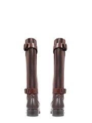 Jones Bootmaker Carrara Wide Calf Fit Brown Leather Boots - Image 5 of 5