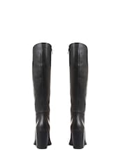 Jones Bootmaker Black Cagliari Extra Slim Knee High Boots - Image 3 of 5
