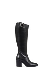 Jones Bootmaker Cesena Medium Leather Black Knee Boots - Image 1 of 5