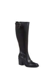 Jones Bootmaker Cesena Medium Leather Black Knee Boots - Image 2 of 5