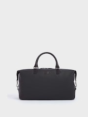 OSPREY LONDON Waxed Canvas & Glazed Calf Leather Grantham Weekend Holdall Bag - Image 3 of 6